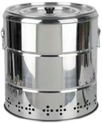 ＡＷＨＡＯ Four Multifonctionnel de Baril de Gril Suspendu de Barbecue, Gril de Charbon de Bois de Gril de Seau de Barbecue pour des fêtes de hayon de Plage de, s