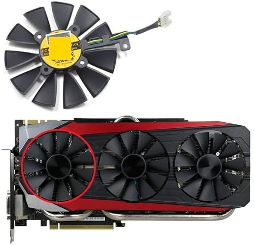 87mm PLD09210S12HH PLD09210S12M Cooler Fan For GTX980TI 1060 1070 1070Ti 1080Ti RX480/580 R9 390X Gaming Computer cooling part(PLD09210S12HH - 4PIN_NO RGB)