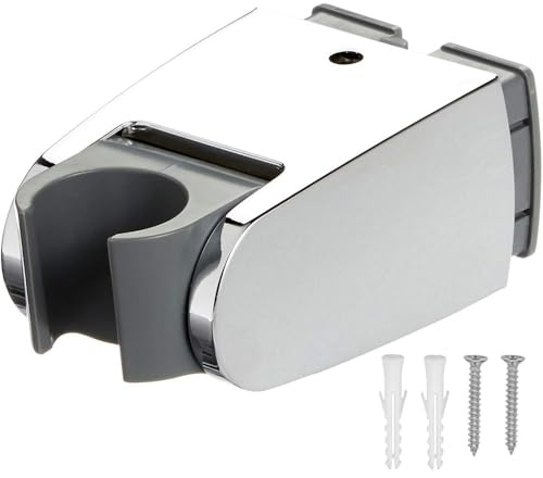 SOPORTE ARTICULADO DUCHA DE MANO MODELO WALL CROMADO OEM PIEDRA COMPATIBLE CON ROCA A5B5350C00, MISMO PERO CON CAJA OEM