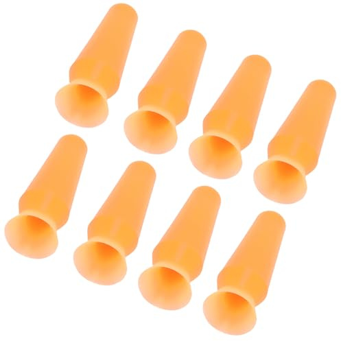 Jectse Strumento Inseritore di Lenti Sclerali Applicatore Inseritore Senza Ventilazione con Contenitore Individuale Sicuro Uso Portatile per Casa o Viaggio, Set di 8 Applicatori in Silicone