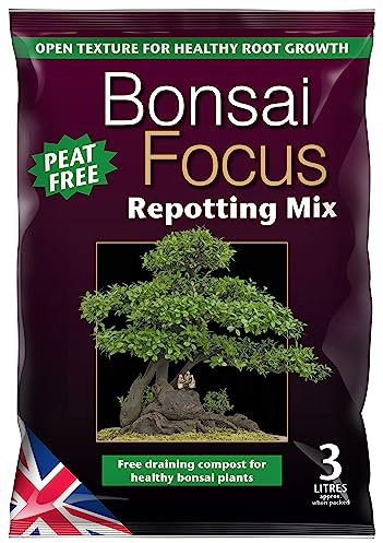 GROWTH TECHNOLOGY LTD MDBF2 BONSAI FOCUS REPOTTING MIX 3 LITRE, BROWN