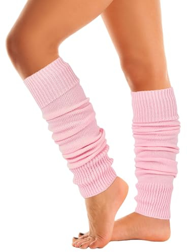Mysocks Stulpen Damen beinwärmer Frauen Mädchen Winter 80er Stulpen Beinstulpen Beinwärmer Kniestrümpfe Leg Warmers Strümpfe in Einheitsgröße
