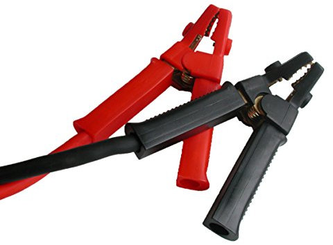 ProPlus 570279 Starthilfekabel Überbrückungskabel 2 x 50mm² - Länge 5,0 Meter mit abgewinkelten Klemmzangen speziell LKW