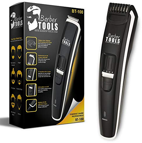 Tondeuse à barbe BT-100 Pro - Tondeuse à barbe professionnelle spécialement conçue pour l'entretien de la barbe. ✮ BARBER TOOLS ✮