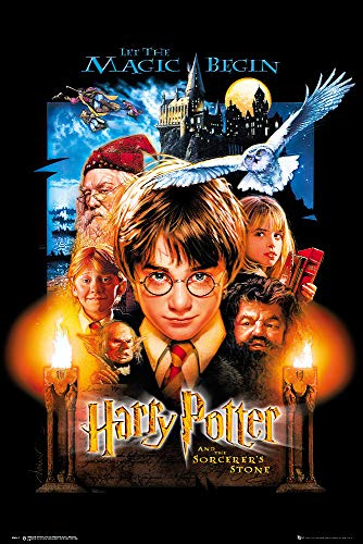 Harry Potter and the Sorcerer's Stone - Movie Poster/Print (US Regular Style) (Size: 24 x 36)