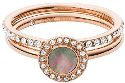 Fossil Damen-Ringe Edelstahl