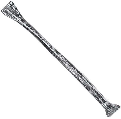 Boland 00706 crowbar, 1 piece, length 62 cm, plastic, silver, accessory, stick, priser, criminal, fancy dress, carnival, theme party