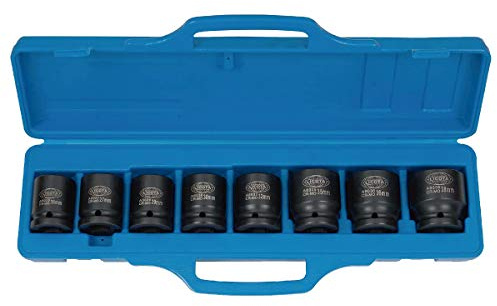 Vasos de Impacto 3/4 HEXAGONALES Reforzados 24-38 MM para Pistola Neumática Ruedas Taller de Coches y Furgoneta