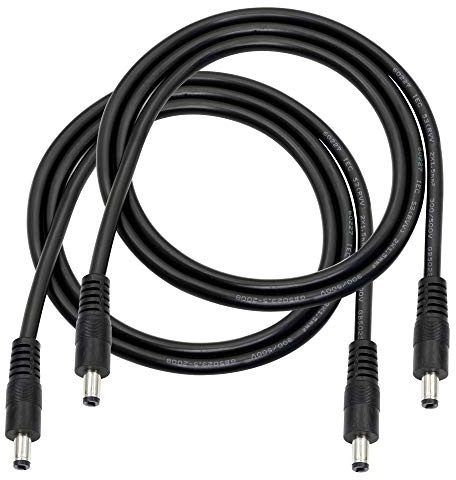 dc DC-Kabel, 3FT 18AWG für LED, CCTV, Auto, Monitor usw. (2 Stücks)