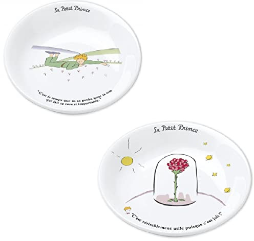 udc - Editions Clouet - Set di 2 piatti fondi. Collezione Il Piccolo Principe