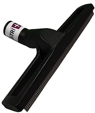 Distri+ - Suceur Eau à roulettes Universel 300 mm pour aspirateur ø 38 mm - Compatible avec Nilfisk, Karcher, Miele, Electrolux, Numatic, Rowenta, Philips, Bandes Caoutchouc … (ø 38 mm)