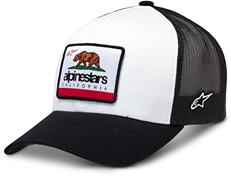 Alpinestars Cali 2.0 Trucker Hat Cappellino da Baseball Uomo Stile Trucker con Chiusura a Scatto sul Retro
