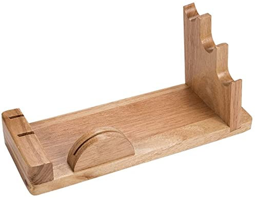 Portacoltelli Portacoltelli in Legno nel cassetto portacoltelli Contiene Tre coltelli Inserto per cassetti per abilità culinarie Cassetti da Cucina Portacoltelli Stabile