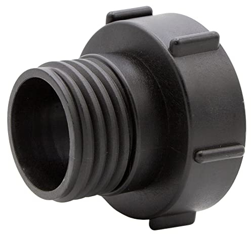 VARIOSAN IBC Adapter (M80x3 auf S60x6) 16072, Kunststoff, schwarz