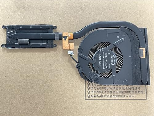Fleshy Leaf CPU Cooling Fan with Heatsink Replacement for Lenovo ThinkPad T470 T480 Integrated Graphics 01AX926 01AX927 01AX928 01ER499 01ER498 01ER497