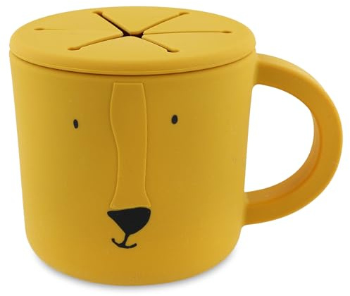 Trixie Mr Lion Snackbecher aus Silikon, Gelb