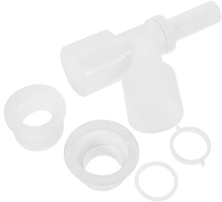Hemobllo Drain Connector for Washing Machine Waste Pipe Odor-resistant Home Hose Connector Tube Fitting Easy Install