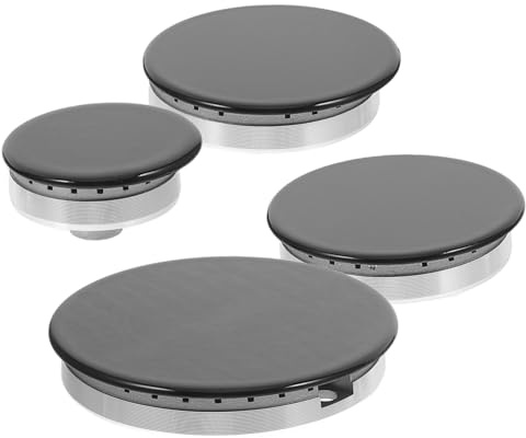 TEHAUX Cabezal De Quemador De Gas Para Cocina Tapa De Repuesto Accesorio Práctico y Duradero