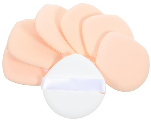 Healeved 7 Pezzi Spugne Trucco Viso in Poliuretano Idrofilo Doppio Uso per Cipria e Fondotinta Tocco Confortevole e Risparmio Polvere per Trucco Quotidiano