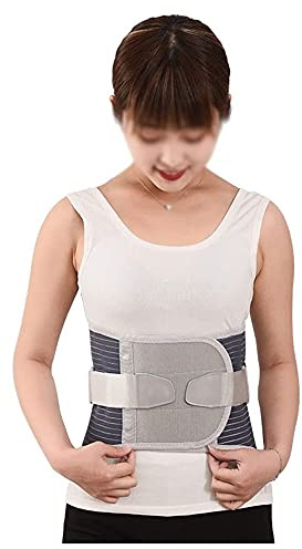Cinturón de soporte lumbar, ajuste del cinturón de calor de protección, cinturón de alivio del dolor de espalda baja para hombres y mujeres, hernias de disco, cintura adelgazante sexy (tamaño: grande)