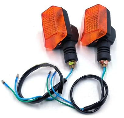 BDDXWSM Luz Intermitente Motocicleta Para Nighthawk 250 Para CB250 750 Para CB750, Reflex 200, TLR200, Transalp 600, XL600V Luces auxiliares laterales(2 piezas)
