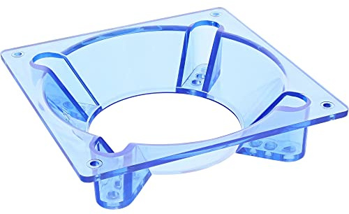 InLine Lüfteradapter, 120mm auf 70/80/90mm, für CPU-Kühler, Acryl