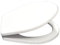ERCOS Sedile WC Garda Ceramica Dolomite Anima in Legno - Bianco