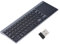 ASHATA Teclado inalámbrico 2.4G, portátil, Compacto, ergonómico inalámbrico 2.4G Delgado con Panel táctil para PC/Notebook/TV Box/Smart TV