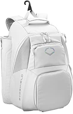 EvoShield Tone Set Baseball Backpack - Team White