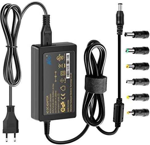 KFD Ladegeräte Netzteil 18V für Kettler Typ PD3966-18A/2200 DC18V Wireless Bluetooth Lautsprecher 18Volt 3Amp 18V 18.5V 3A 18VDC 3.0A - 3.5A Netzadapter Ladekabel (Positiv innen)