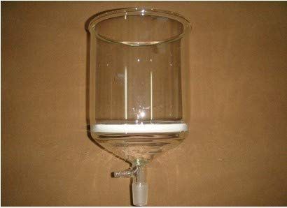 Gowe 3000 ml ,24/29, laboratorio Buchner imbuto ,3 # filtro grossolano, Groud misto, vetreria da laboratorio, laboratorio imbuto, filtro imbuto