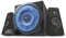 Trust Tytan Gaming Set Altoparlanti 2.1 con Subwoofer Illuminato LED Blu, Limited Edition, Nero