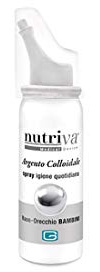 Cabassi Nutriva ARGENTO COLLOIDALE Spray Naso Orecchio bambini 30ml