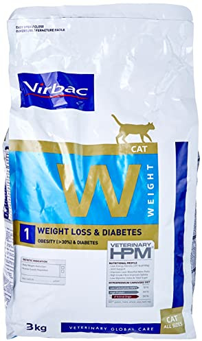 Veterinary Hpm Virbac Hpm Gato W1 Weight Loss&Diabetes 3Kg Virbac 00937 3000 g