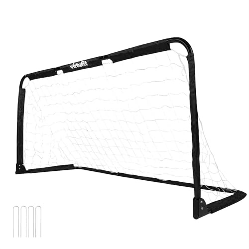 VirtuFit Fußballtor – Für Kinder & Erwachsene – Stabil & Wetterfest – Perfekt für Garten & Training