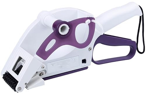 COYEUX Tragbarer Handetikettenapplikator, Kleiner gebogener Aufkleberetikettierer, für Dosen, runde, quadratische, Flache Flaschen aus Kunststoff, Glas und Metall