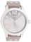 Oozoo Timepieces Herren Uhr in Silber/Taupe| Armbanduhr Herren mit Lederarmband | Hochwertige Uhr für Männer | Edle Analog Herrenuhr (46mm Gehäuse) in rund C1086