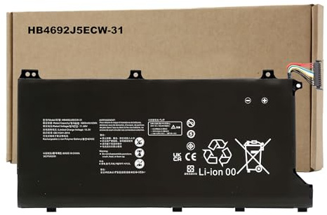 BLESYS HB4692J5ECW-31 Batería para Huawei MateBook D 15 2020 15-53010TUY MagicBook VLT-W50; para Honor BBR-WAH9 BDR-WFH9HN 11.46V 42Wh HB4792J5ECW-31 HB4692J5ECW-31B HB4692J5ECW-31C