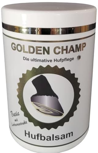 Golden Champ Baume pour sabots à l'extrait de laurier 1000 ml – Avec pinceau gratuit