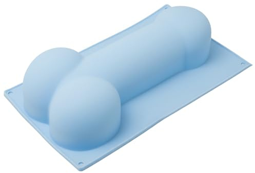 Moldes de silicona, molde para pene, moldes de chocolate de silicona resistentes al calor, molde divertido para pastel de pene para cocina de fiesta