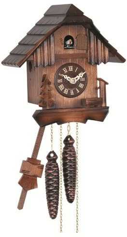 Engstler Orologio a cucù al quarzo Casa tipo Foresta Nera EN 420/1 Q