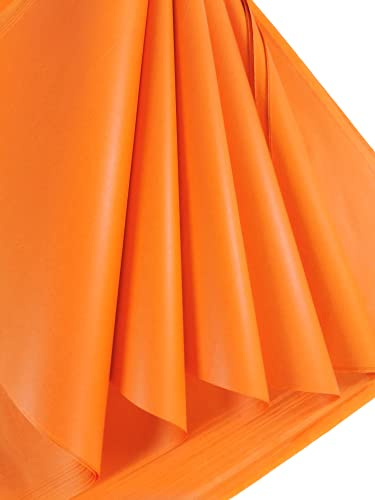 BCreative Silkespapper Orange Syrafritt 25 Stora Ark 70 x 50 cm