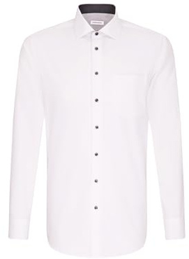 Seidensticker Herren Business Hemd Regular Fit1.19 Businesshemd, Weiß (Weiß 01), (Herstellergröße: 38)