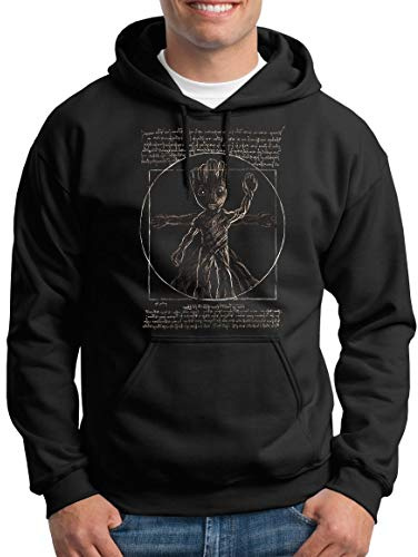 TShirt-People Da Groot Kapuzenpullover Herren L Schwarz