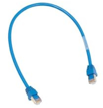 Patch-Leitung 2xRJ45 Steck.bl 1m ZZ45WAN100 3250612276257 Hager