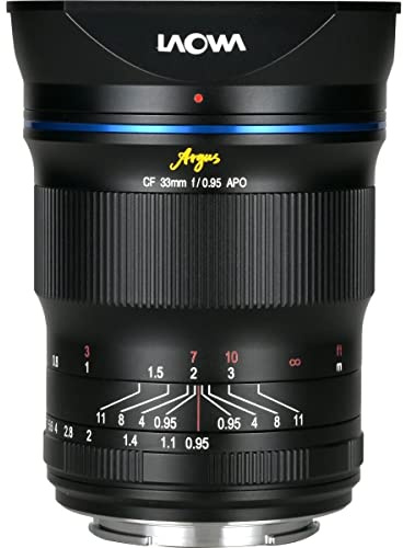 LAOWA Argus CF APO Objektiv 33mm f/0.95 kompatibel mit Sony FE | Aus Frankreich. Sichere Verpackung. Lieferung mit Rechnung inkl. MwSt.