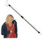 Health Care Living Aids Disable Helper Stainless Steel Dressing Stick with Adjustable Design, 26 Inch Length