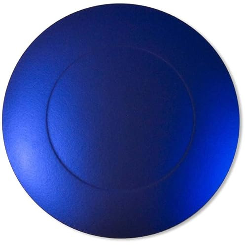 Sottopiatto Piano Blu Satinato 34 cm 4 Pz