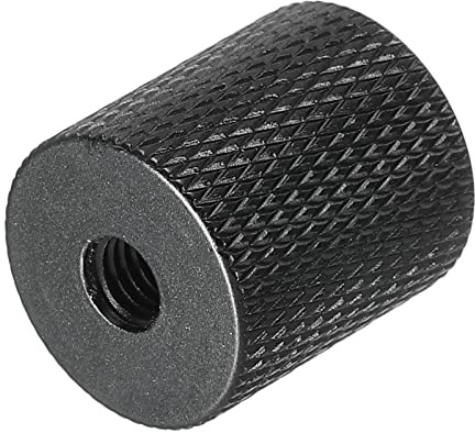 MECCANIXITY Mic Stand Adapter 1/4 Buchse auf M5 Gewinde weiblich Kamera Schraubgewinde Adapter für Mikrofon Stativ Ständer Schwarz