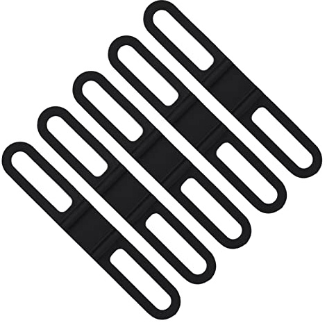 Tihebeyan de Lampe de Poche Flexible Mountain Mountain Mountain Range pour Le Vélo de Montagne, 5pcs / Ensemble de Navires de Voie pour Le Navire de Voie de Vélo Polyvalent